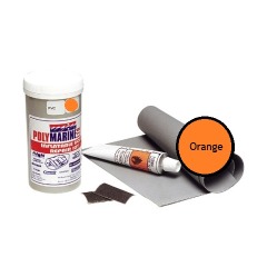 Polymarine - PVC Inflatable repair kit - Orange